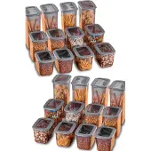 Hermia Concept , Alesta- FRM1179, Anthracite, boîtes à provisions, 100% plastique