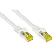 GOOD CONNECTIONS Patchkabel m. Cat.7 Rohkabel weiß 90m
