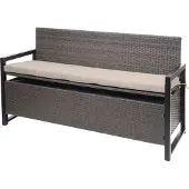 MCW Poly-Rattan Banc 3 places -F39