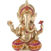 J-Line Ganesha assis resine large