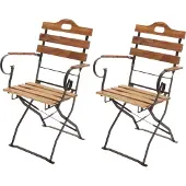 MCW Chaise de brasserie -J40 (lot de 2)