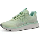 Tamaris Baskets basses gris / menthe / vert clair
