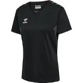 Hummel T-shirt fonctionnel 'Authentic' gris / noir / blanc