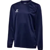 Hummel Sweat de sport marine / blanc