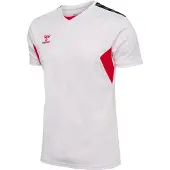 Hummel T-Shirt fonctionnel 'AUTHENTIC' rouge / noir / blanc