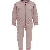 Hummel Survêtement rose ancienne / blanc