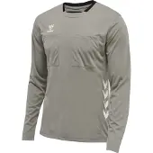 Hummel T-Shirt fonctionnel 'Referee' pierre / noir / blanc