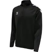 Hummel Sweat de sport noir / blanc