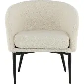 Hioshop Fauteuil Fluffy