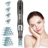 Vevor Stylo de Microneedling Visage 20 Aiguilles Jetables