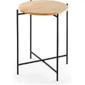 Skye Decor , Shb-004, table basse, 100 % BOIS, noir, 46 x 46 x 56 cm