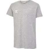Hummel T-Shirt 'Go 2.0' gris chiné / blanc