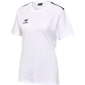 Hummel T-shirt 'Authentic CO' gris / noir / blanc