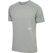 Hummel T-Shirt fonctionnel 'Pulse' gris / blanc cassé