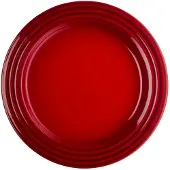 Le Creuset 70203220600099 ASSIETTE À DÉJEUNER 22 CM CERISE, Assiettes, Rouge