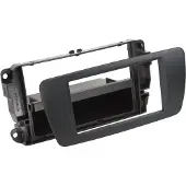 ACV 281328-06-2 Cache-radio Seat Ibiza, nit noir ( 2 DIN avec compartiment de rangement)