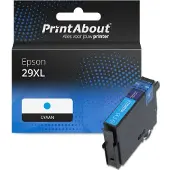PrintAbout Cartouche compatible pour Epson 29XL (T2992) - Cyan - Grande capacité