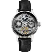 Ingersoll Montre à affichage analogique 'The Jazz' bleu / or / anthracite