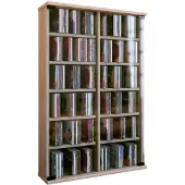 VCM Bois Cd Dvd Stand Étagère Rangement Étagère Sur Pied Support Roma Porte En Verre Bois Cd Dvd Stand Étagère Rangement Étagère Sur Pied Support Roma Porte En Verre