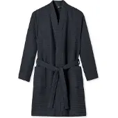 Schiesser Peignoir court anthracite