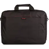 NGS Enterprise Sacoche pour ordinateur portable 39,6 cm (15.6" ) Porte-documents rouge (15.60", Universel), Sac pour notebook, Rouge, Noir
