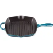 Le Creuset Grill Le Creuset Grillit Skillet Deep Teal 26 cm