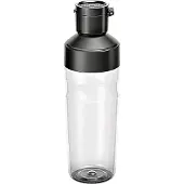 Bosch MMZV0BT1 gourde Utilisation quotidienne 500 ml Tritan Noir, Transparent