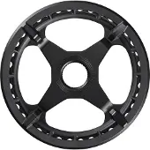 Shimano Steps E5000 Cre50 Chain Guard Chainring Argenté 38t