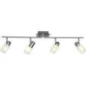 Brilliant Plafonnier LED avec spots mobiles