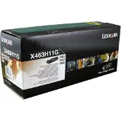Lexmark X463X11G - Noir - Toner - Très grande capacité