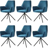 Mendler Chaise de salle à manger -G67 (lot de 6)
