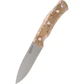 Casström Couteau No.10 Swedish Forest knife Sandvik Full Flat Birch