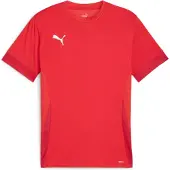 Puma T-Shirt fonctionnel 'TeamGoal Matchday' rouge / blanc