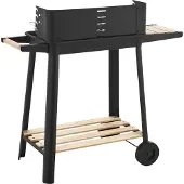 Casa.pro Chariot de barbecue Ari Barbecue au charbon de bois BBQ