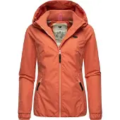 Ragwear Veste fonctionnelle 'Dizzie' rouge rouille / noir