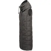 NAVAHOO Gilet 'Brezelchen' gris
