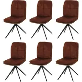 MCW Chaise de salle à manger -M68 (lot de 6)