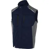Kübler Gilet Activiq bleu foncé/anthracite 4XL (4XL)