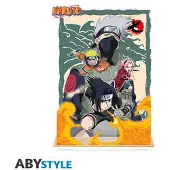 Abystyle Figurine Acryl Naruto Diorama Équipe 7