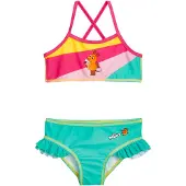 Playshoes Bikini jaune / vert / rose / rose clair