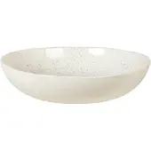 Broste Copenhagen Plat à salade Nordic Vanilla 34,5 cm
