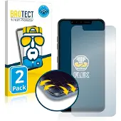 BROTECT Full-Cover Protection (2 pcs, G8 ThinQ), Téléphone portable : film de protection, Transparent