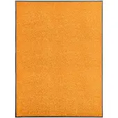 vidaXL Paillasson lavable Orange 90x120 cm
