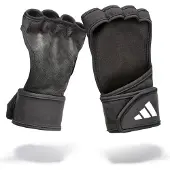 Adidas Fitness Open Back Training Gloves Noir,Gris L