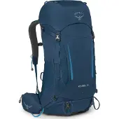 Osprey - Sac à dos de trekking et randonnée - Kestrel 38 Atlas Blue pour Homme en Nylon - Taille S/M - Bleu