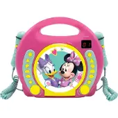 Lexibook Minnie - Lecteur CD avec 2 Micros