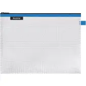 Leitz 4026-00-36 Pochette à fermeture éclair WOW Traveller, taille L, bleu