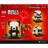 LEGO 40466 BrickHeadz Pandas pour le Nouvel An chinois