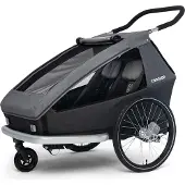 Croozer Kid Keeke 2 / 2in1 Remorque de vélo pour enfant avec roue de buggy