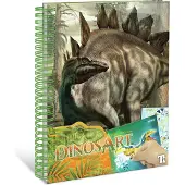 Tomy Dinosart Cahier créatif d'autocollants